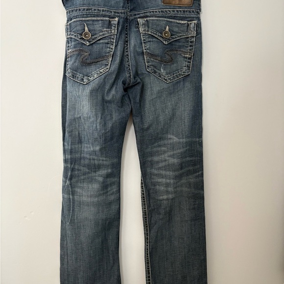 Silver ZAC SJC Medium Wash Jeans Men’s Size 30/32 - Picture 6 of 9